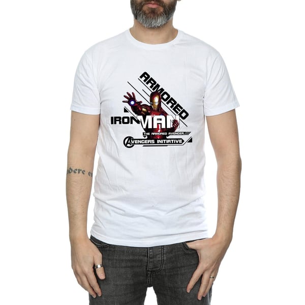 Marvel Mens Iron Man Armored Avenger T-Shirt