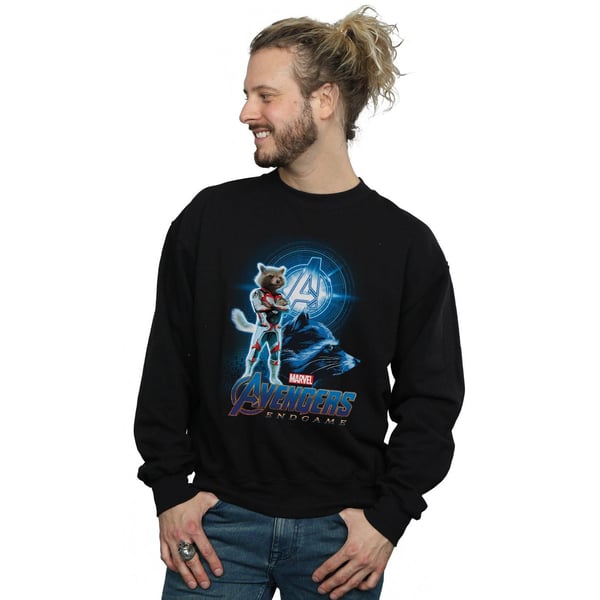 Marvel Mens Avengers Endgame Rocket Team Suit Sweatshirt