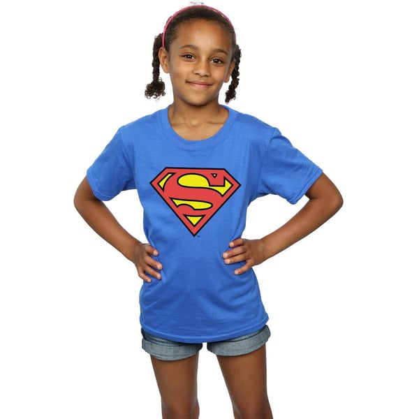 Superman Girls Logo Cotton T-Shirt