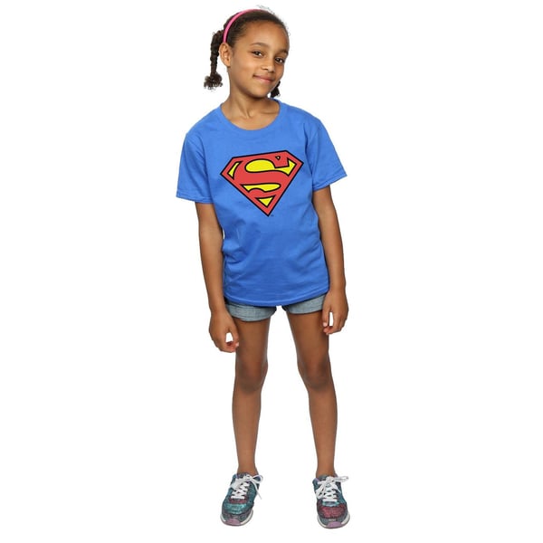 Superman Girls Logo Cotton T-Shirt