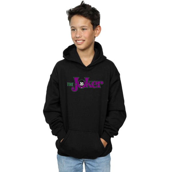 DC Comics Boys The Joker Text Logo Hoodie
