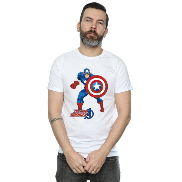 Marvel miesten Captain America The First Avenger T-paita