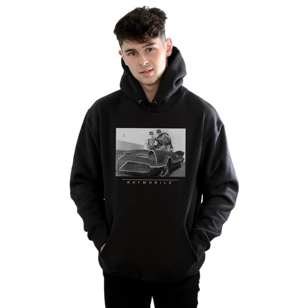 DC Comics Mens Batman TV Series Batmobile Hoodie