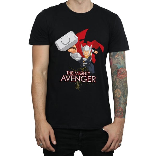 Marvel Miesten Thor The Mighty Avenger T-paita
