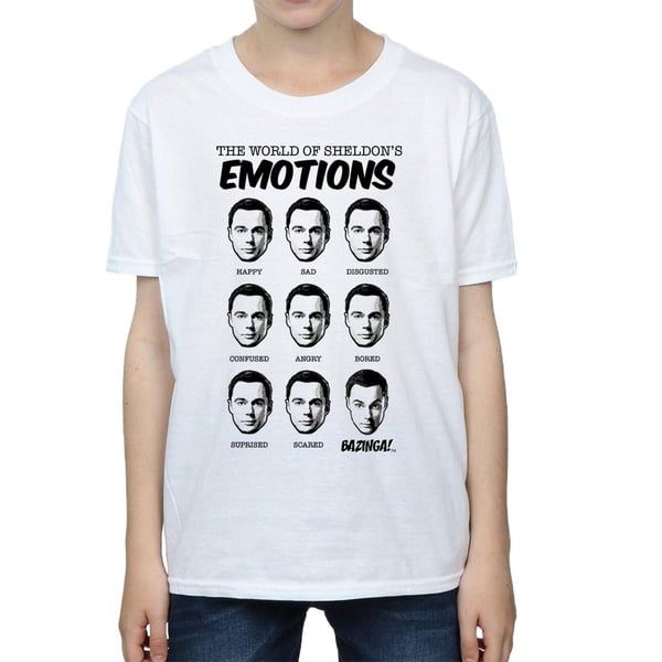 The Big Bang Theory Boys Sheldon Emotions Cotton T-Shirt