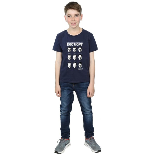 The Big Bang Theory Boys Sheldon Emotions Cotton T-Shirt
