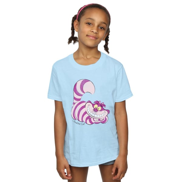 Disney Girls Alice In Wonderland Cheshire Cat Cotton T-Shirt
