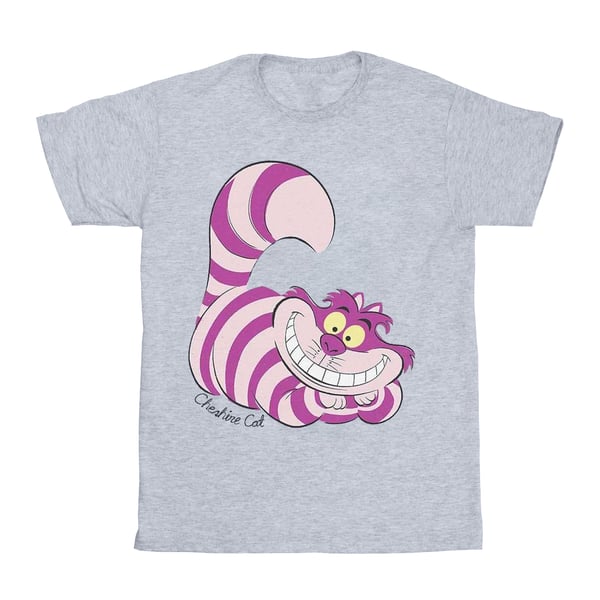 Disney Girls Alice In Wonderland Cheshire Cat Cotton T-Shirt