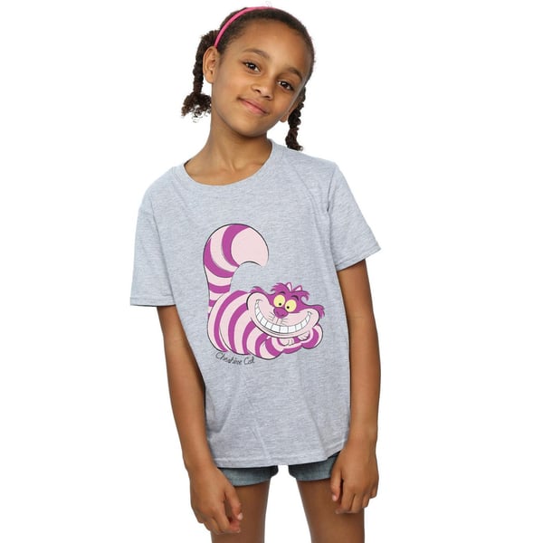 Disney Girls Alice In Wonderland Cheshire Cat Cotton T-Shirt