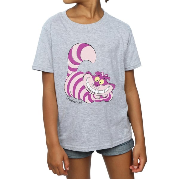 Disney Girls Alice In Wonderland Cheshire Cat Cotton T-Shirt