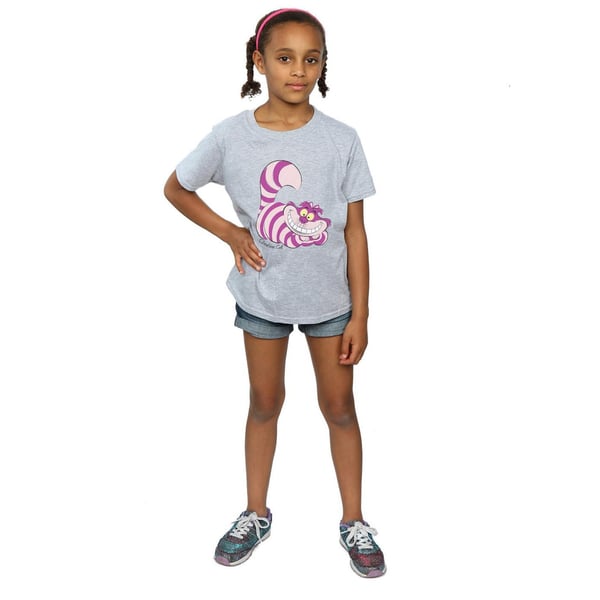 Disney Girls Alice In Wonderland Cheshire Cat Cotton T-Shirt