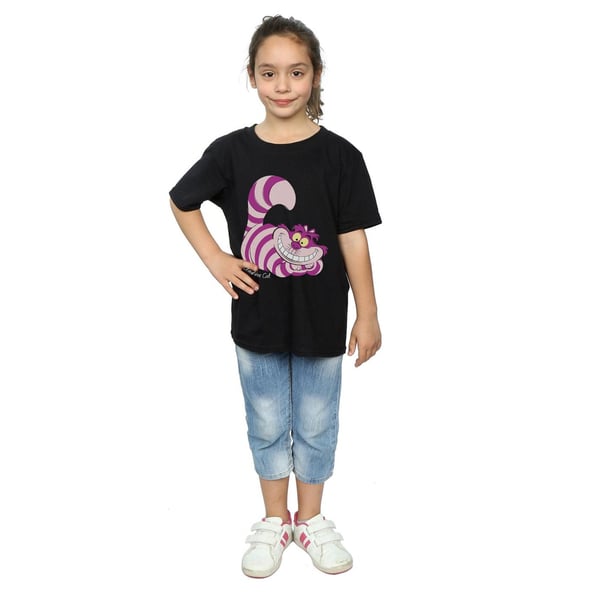 Disney Girls Alice In Wonderland Cheshire Cat Cotton T-Shirt