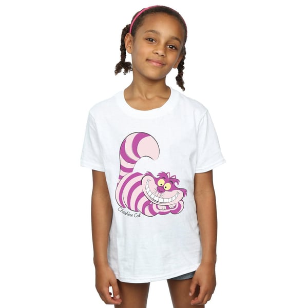 Disney Girls Alice In Wonderland Cheshire Cat Cotton T-Shirt
