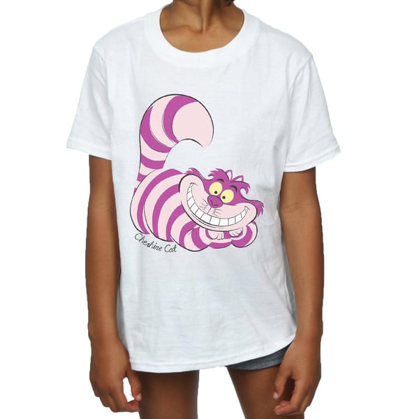 Disney Girls Alice In Wonderland Cheshire Cat Cotton T-Shirt
