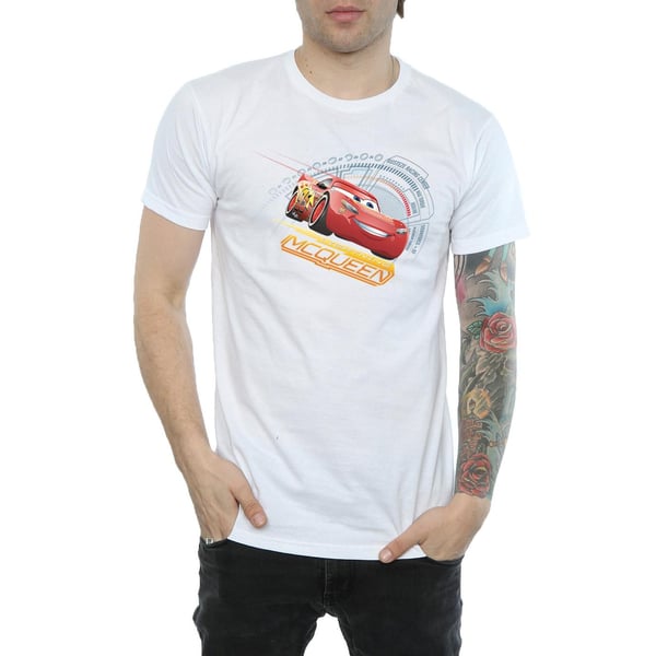 Autot Miesten Salama McQueen Puuvilla T-paita