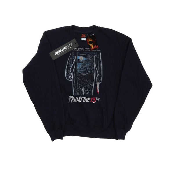 Friday 13th Womens/Ladies Distressed Poster Sweatshirt