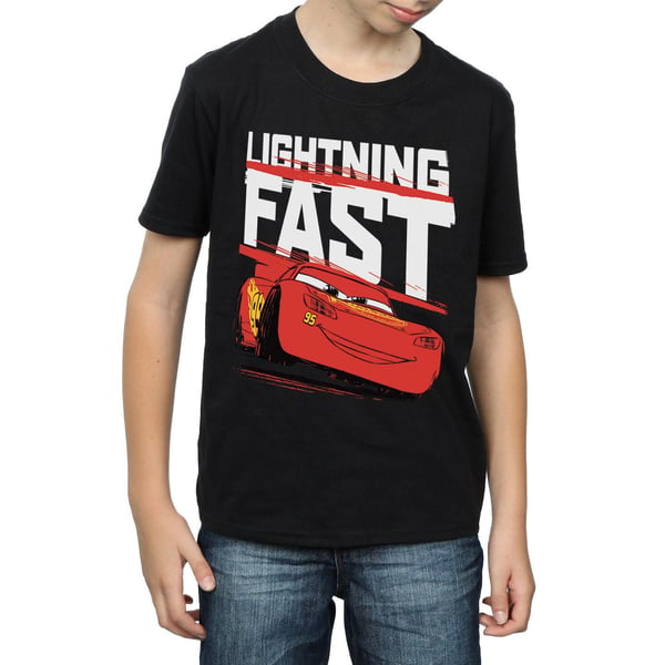 Cars Boys Lightning Fast Cotton T-Shirt