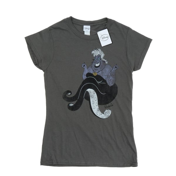 The Little Mermaid Womens/Ladies Classic Ursula Heather T-Shirt