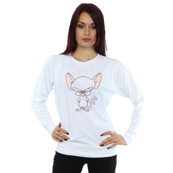 Animaniacs Womens/Ladies The Brain Classic Pose Sweatshirt