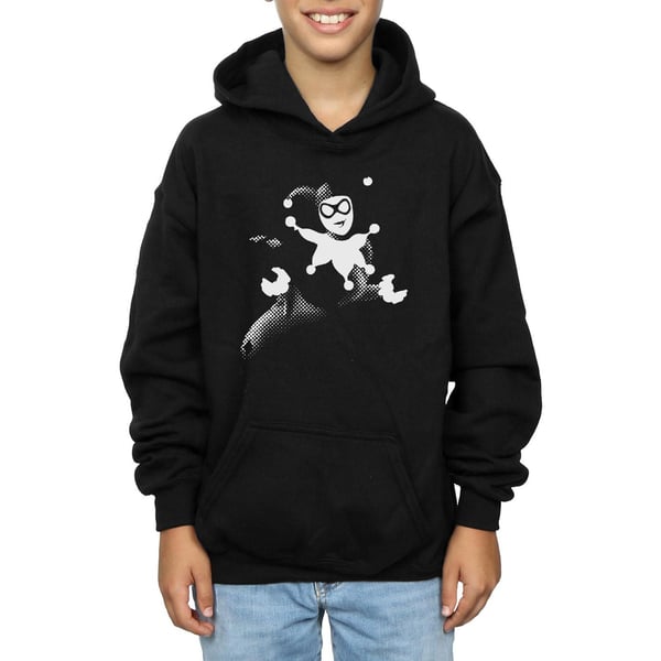 DC Comics Boys Harley Quinn Spot Hoodie