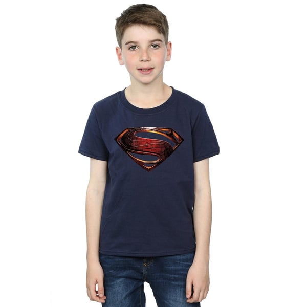 Superman Boys Logo Cotton T-Shirt
