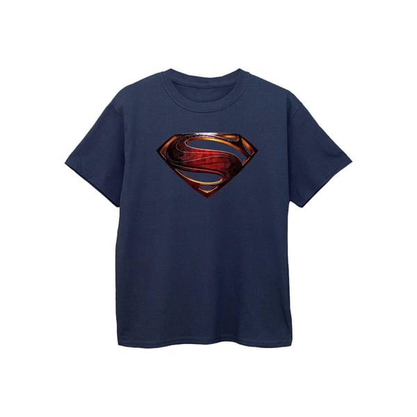 Superman Boys Logo Cotton T-Shirt