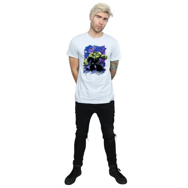 Marvel Mens Hulk Halloween Spooky Forest T-Shirt