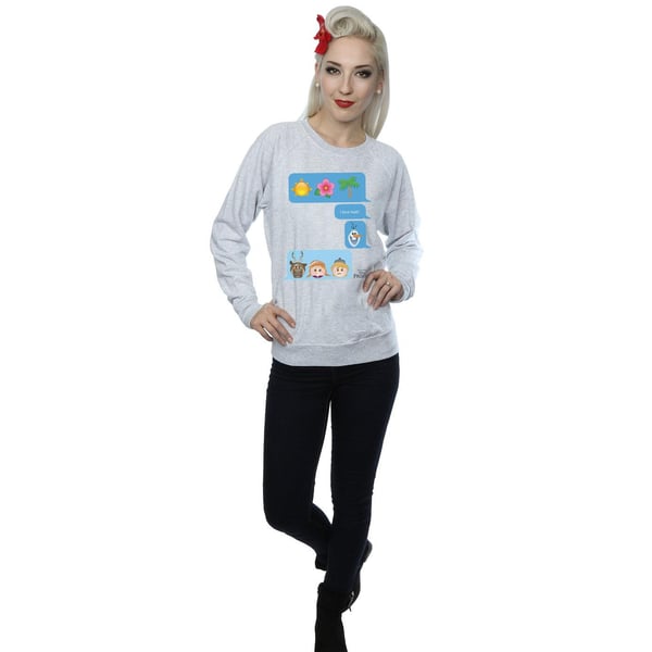 Disney Womens/Ladies Frozen I Love Heat Sweatshirt