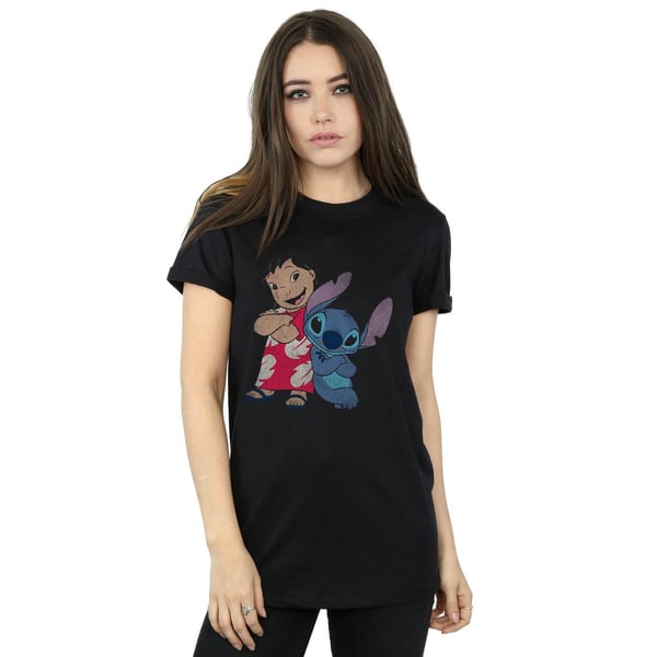 Lilo & Stitch Womens/Ladies Classic Cotton Boyfriend T-Shirt