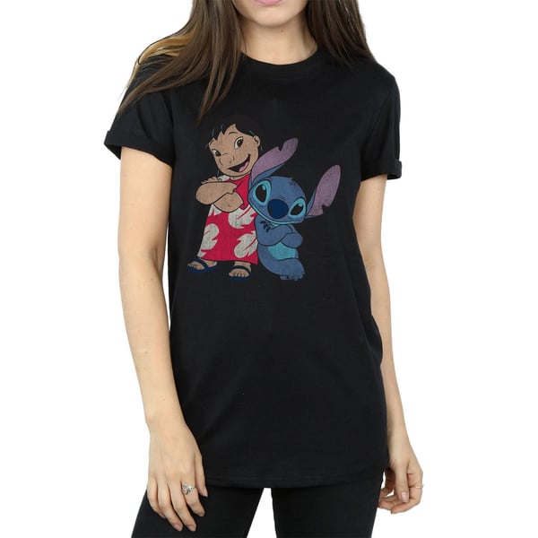Lilo & Stitch Womens/Ladies Classic Cotton Boyfriend T-Shirt