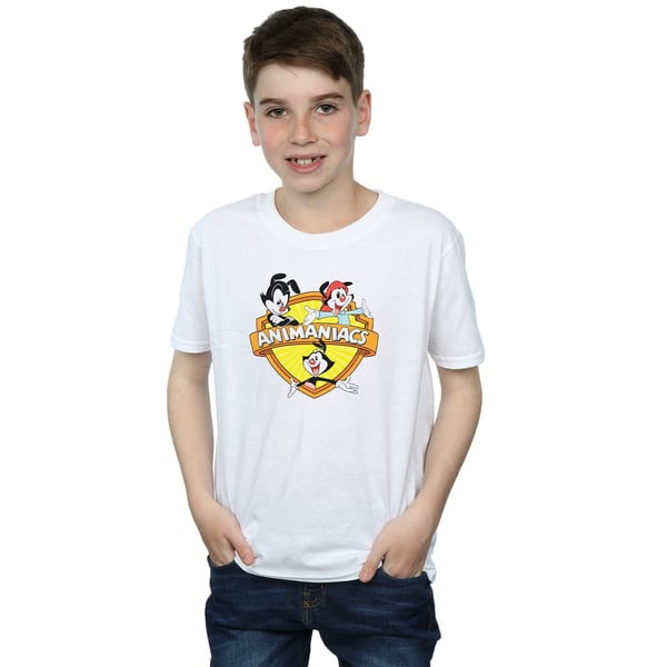 Animaniacs Poikien Logo Crest T-paita