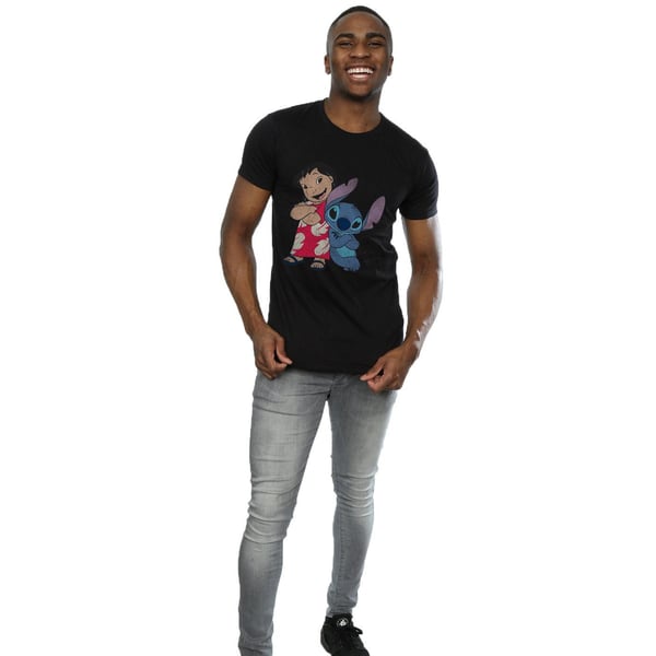 Lilo & Stitch Mens Classic Cotton T-Shirt