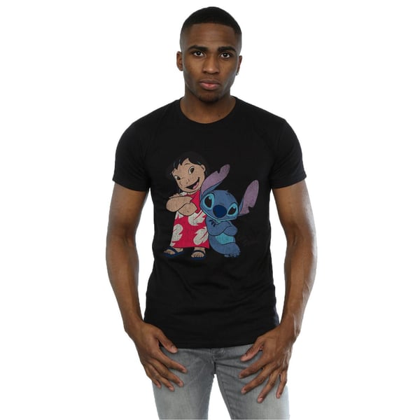 Lilo & Stitch Mens Classic Cotton T-Shirt