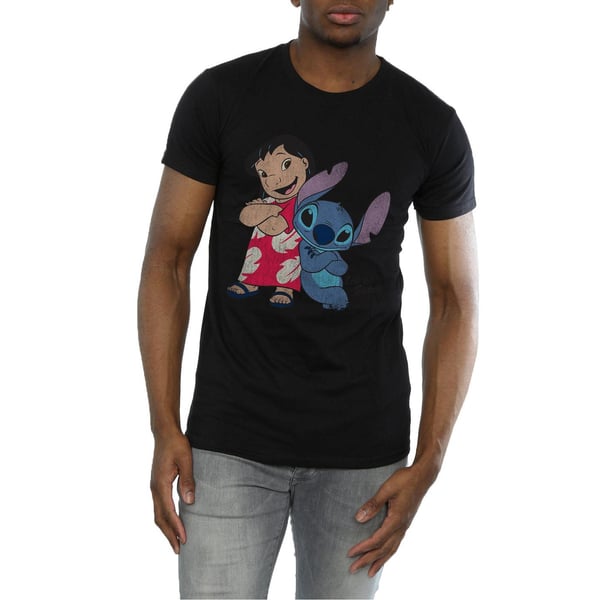 Lilo & Stitch Mens Classic Cotton T-Shirt