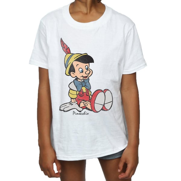 Pinocchio Girls Classic Cotton T-Shirt