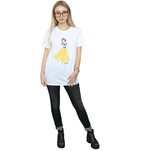 Snow White And The Seven Dwarfs Womens/Ladies Cotton Boyfriend T-Shirt