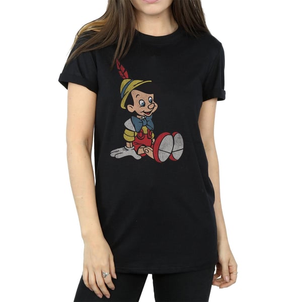 Pinocchio Womens/Ladies Classic Cotton Boyfriend T-Shirt