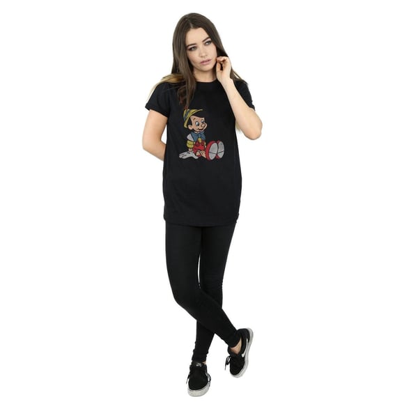 Pinocchio Womens/Ladies Classic Cotton Boyfriend T-Shirt