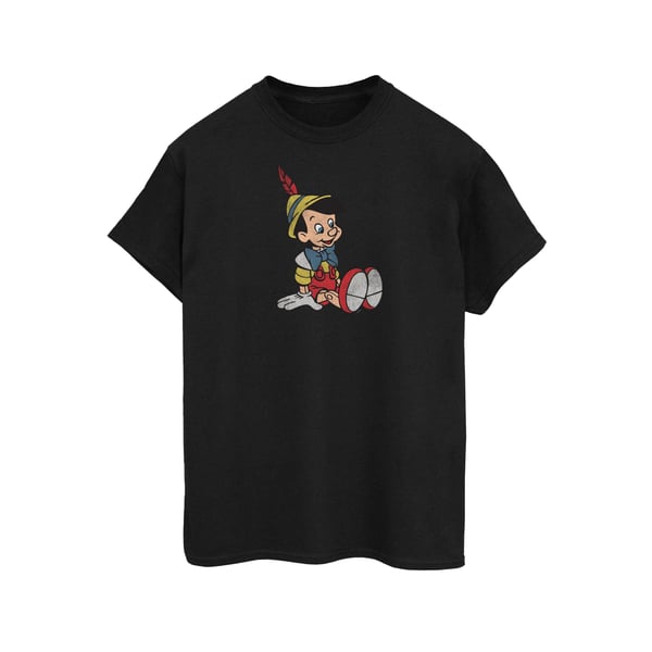 Pinocchio Womens/Ladies Classic Cotton Boyfriend T-Shirt