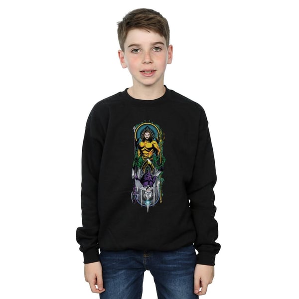 DC Comics Boys Aquaman Ocean Master Sweatshirt