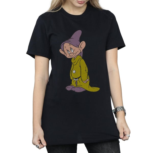 Snow White And The Seven Dwarfs Womens/Ladies Dopey Cotton Boyfriend T-Shirt