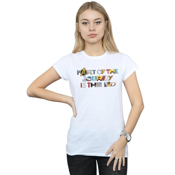 Marvel Womens/Ladies Avengers Endgame Part Of The Journey Cotton T-Shirt
