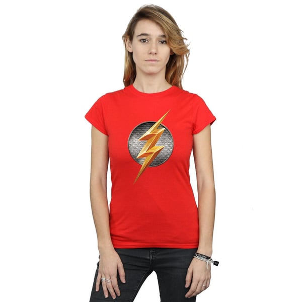 The Flash T-shirt i bomuld med logo til kvinder/damer