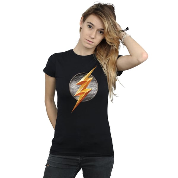 The Flash T-shirt i bomuld med logo til kvinder/damer