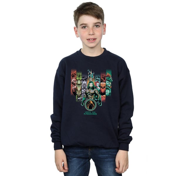 DC Comics Boys Aquaman Unite The Kingdoms Sweatshirt