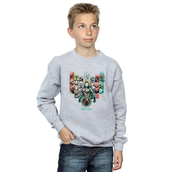 DC Comics Boys Aquaman Unite The Kingdoms Sweatshirt