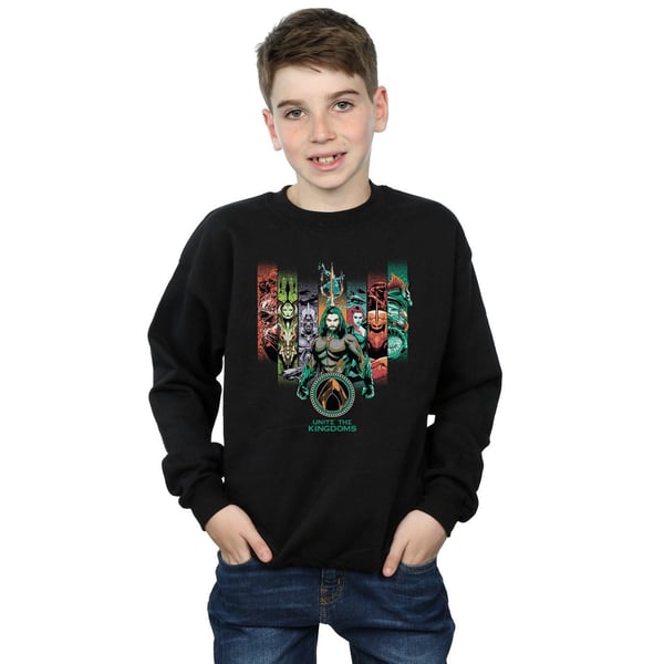 DC Comics Boys Aquaman Unite The Kingdoms Sweatshirt