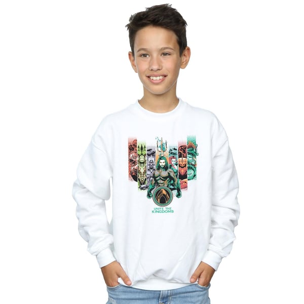 DC Comics Boys Aquaman Unite The Kingdoms Sweatshirt