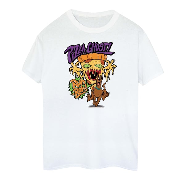 Scooby Doo Boys Pizza Ghost Cotton T-Shirt