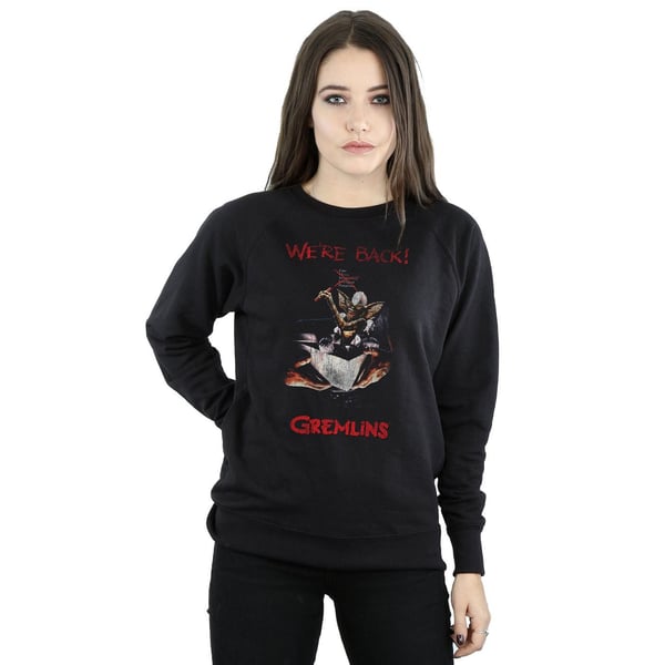 Gremlins Womens/Ladies Spike Distressed Poster Sweatshirt